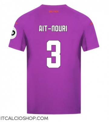Wolves Rayan Ait-Nouri #3 Terza Maglia 2024-25 Manica Corta